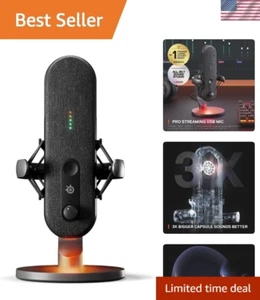 Alias USB Mic for PC — 3x Bigger Capsule for Gaming, Streaming and Podcasting... - Picture 1 of 7