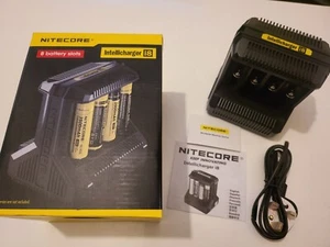 BNIB - Nitecore i8 Intellicharger Li-ion / IMR / Ni-MH /NiCd - Picture 1 of 20