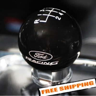 Ford Racing M-7213-M8 Black 6-Speed Shift Knob - Image 1 of 2