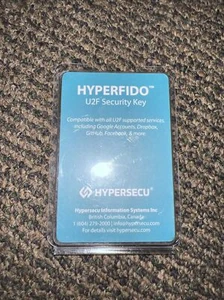 NEU HyperFIDO Mini - U2F/FIDO2/HOTP Sicherheitsschlüssel Computer kostenloser Versand - Bild 1 von 2