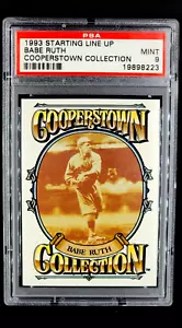 1993 Kenner SLU Starting Lineup Cooperstown Babe Ruth HOF PSA 9 *Only 4 Higher* - Picture 1 of 11