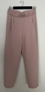 Forever New Pants Blush Pink Size 14 Pleated Work Corporate Business BNWT - Picture 1 of 10
