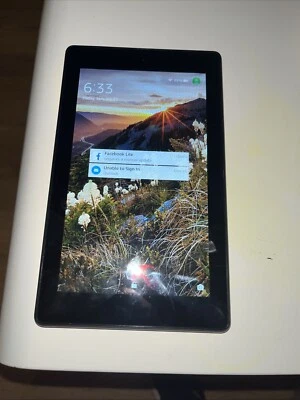 amazon fire 7,  (7th Generation) 8gb Black - Image 1 of 3