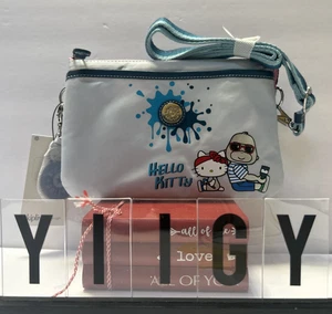 ๐ผ๐ฆ Kipling ๐ผ๐ฆ Hello Kitty Creative Riri Crossbody Bag Purse ๐ผ W11 - Picture 1 of 12