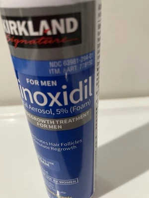Kirkland Brand Men’s Hair Growth Foam - Image 1 of 4