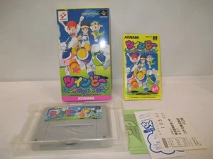SNES - TWINBEE - Rainbow Bell Adventure - Can save! Super famicom. JAPAN. 13876 - Picture 1 of 5