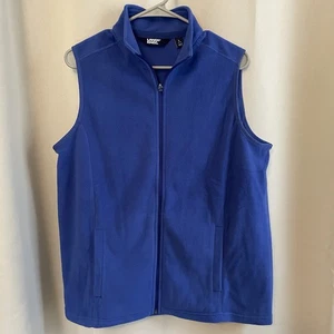 Lands End Fleeceweste royalblau Damen Große 14/16 - Bild 1 von 4