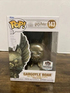 Funko Pop! Películas: Jabalí Gárgola - Harry Potter - Exclusivo de la sede #143 Nuevo en caja - Imagen 1 de 8