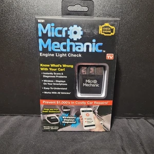 Micro mecánico como se ve en la luz del motor de TV comprobación por encendido-tel nuevo en caja - Imagen 1 de 8