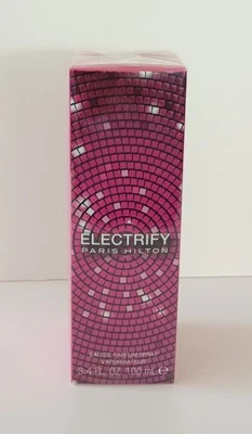 Paris Hilton Electrify Eau de Parfum spray feminino 3,4 fl oz – NOVO - Imagem 1 de 4