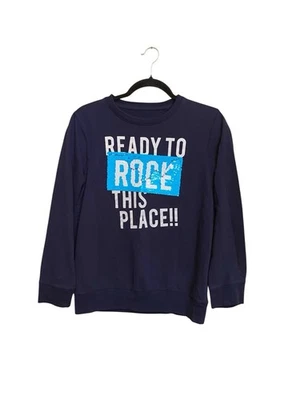 P.S. From Aeropostale - Camisa Manga Larga Azul Marino Unisex (talla 14 Foto 1 de 4