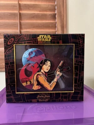 Disney Dsf DSSH Star Wars Rogue One Jyn Erso Premiere Super Jumbo Pin - Image 1 of 4