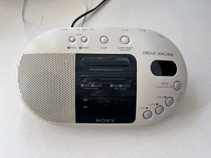 Sony Dream Machine Dual Alarm Clock ICF-C730 FM AM Radio Green LED / Rare Model - Picture 1 of 10