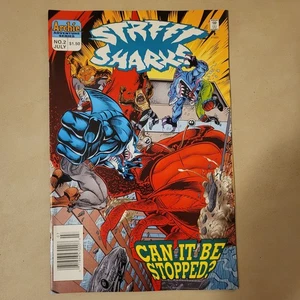 Street Sharks #2, Archie Comics, variante edizione edicola, ottime condizioni/nm, super rara! - Foto 1 di 10