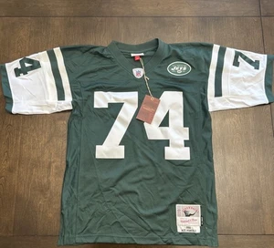 Size 40 Medium MITCHELL & NESS NFL NEW YORK JETS NICK MANGOLD 2006 LEGACY JERSEY - Picture 1 of 5