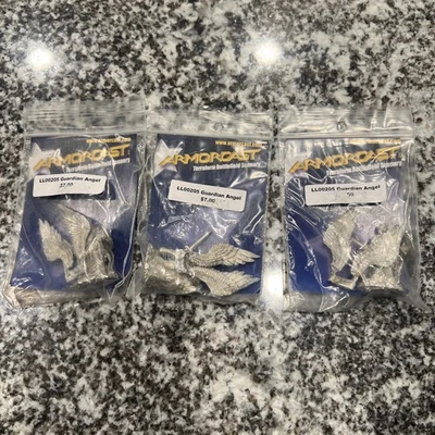 3x Armorcast Terraform Terrain Gothic Battlefield Scenery Guardian Angel NEW - Image 1 of 2