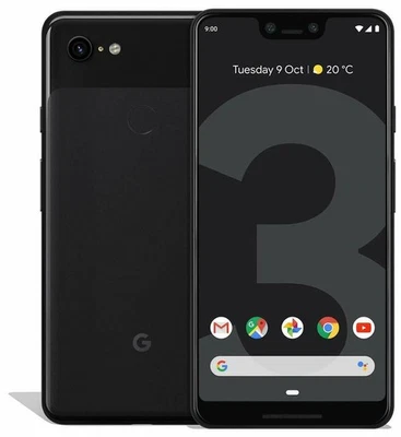 Teléfono inteligente Google Pixel 3 solo negro 64 GB Verizon 4G LTE Foto 1 de 2