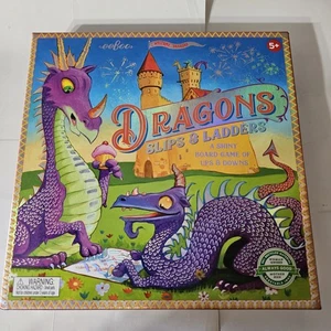 EeBoo Dragons Slips And Ladders 2020 Complete Pre-owned - Picture 1 of 15