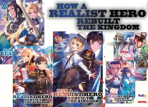 How a Realist Hero Rebuilt the Kingdom Light Novel Vol. 1-19 FULL SET Englisch - Bild 1 von 20