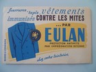 BUVARD PUBLICITAIRE ANCIEN / EULAN PROTECTION ANTI MITE