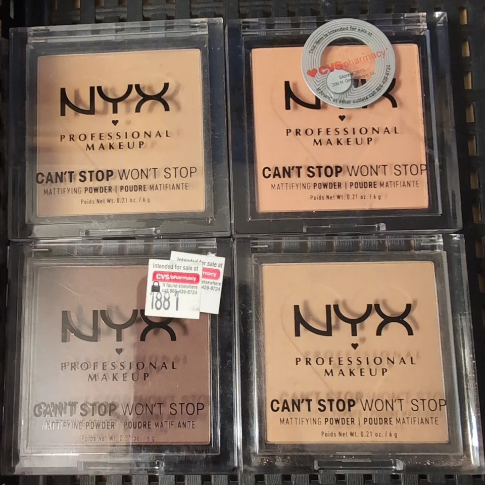 NYX Cant Stop Wont Stop Mattifying Powder ~ You Choose one - Image 1 of 1