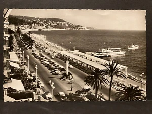 FRANCIA, cartolina, bella La Promenade Des Anglais et le Mont-Boron, usata - Foto 1 di 2