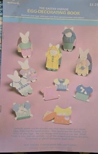 Hallmark The Easter Parade Egg Decorating Book Punch Out Bunnies and Clothes New - Picture 1 of 2