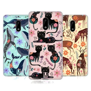 FUNDA HEAD CASE DESIGNS CON DIBUJO DE GEL SUAVE Y FONDO DE PANTALLA HEAD CASE DESIGNS PARA TELÉFONOS NOKIA 1 - Imagen 1 de 10