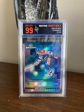 1999-00 UD MVP DYNAMICS WAYNE GRETZKY OILERS #D02 IN CUSTOM SLAB!