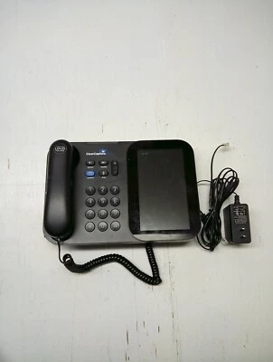 Clear Captions Blue Telephone For Hearing Impaired Amplified Captioning Phone - Image 1 of 3