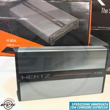 Hertz H 604 Amplificatore a 4 Canali 4x 85W RMS Classe A/B - Nero