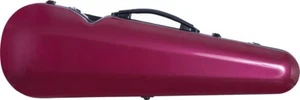 UK Fiberglass violin case Vision 4/4 M-case Burgundy Shiny - Picture 1 of 12