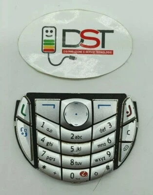 NOKIA 6630 Tastierino Argento Usato  - Immagine 1 di 3