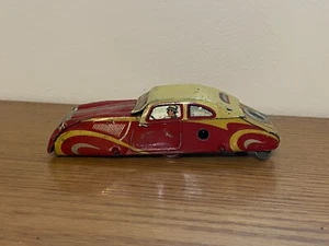 Hans Biller Habi Auto Juguete de hojalata Coche de cuerda Raro Años 30 Alemania LA-32 - Imagen 1 de 10
