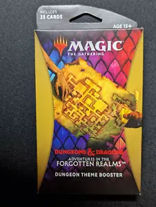 Magic the Gathering D&D Adventures in the Forgotten Realm Theme Booster DUNGEON - Picture 1 of 2