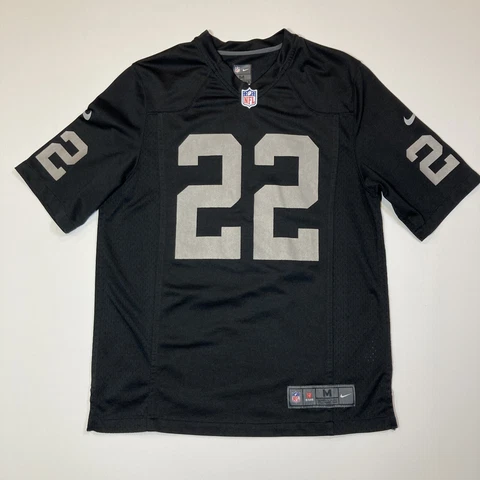 Las Vegas Raiders Jersey Adult Medium Black #22 Thompson Nike NFL Players Cover