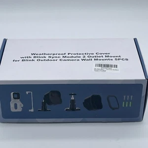 5-Staffa di montaggio resistente alle intemperie supporto alloggiamento 360 per fotocamera Blink 4a generazione - Foto 1 di 11