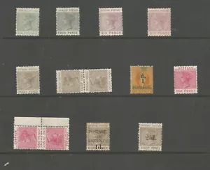 GRENADA FRESH MINT VICTORIAN SELECTION,SOME INC THE PAIRS ARE MNH - Picture 1 of 2