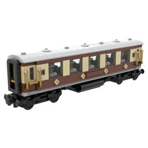 MOC-62059 7 Wide Parlour Carriage 731 Pieces Building Toys Set MOC Build - Picture 1 of 7