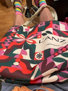 Multicolored Abstract pattern Tote Bag by Lanza by Mindy Lee - Picture 1 of 4