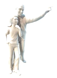 2003 Enesco Figurine - A Guiding Hand - Lasting Memories ~ Porcelain White 9” T - Picture 1 of 12