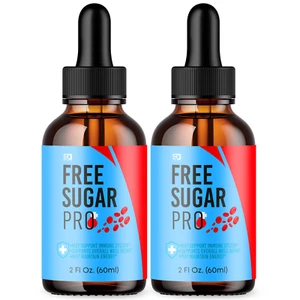 Free Sugar Pro Drops – Support for Blood Health and Daily Well-Being (2 Pack) - Picture 1 of 7