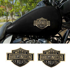 Produktbild - Für Harley Davidson Street Glide Road Glide CVO Medaillon Tank Emblem 2 Stück R
