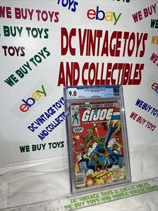 G.I. Joe A Real American Hero 1 CGC 9.0 Marvel Based on the Hasbro Toy Line 🔥 - Picture 1 of 12