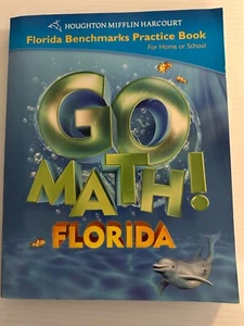 HMH Go Math Kindergarten Florida Benchmarks Practice book homeschool never used - Picture 1 of 18