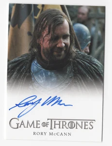 Rory McCann as Sandor Clegane GAME OF THRONES Season 1 Autograph Card Auto - Picture 1 of 2