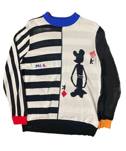 Palace JCDC Jean Charles de Castelbajac Knit Stripe Sweater Sz S Skateboard - Picture 1 of 13