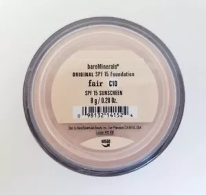 New Bareminerals Original FAIR C10 Spf 15 Powder Foundation 0.28 oz 8g - Picture 1 of 1