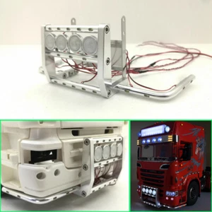 Front Bumper Headlight for 1/14 RC Tractor Truck Tamiya Scania 770s 56371 - Picture 1 of 10