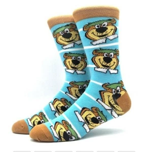 Calze equipaggio tema personaggio dei cartoni animati Yogi Bear  - Foto 1 di 1